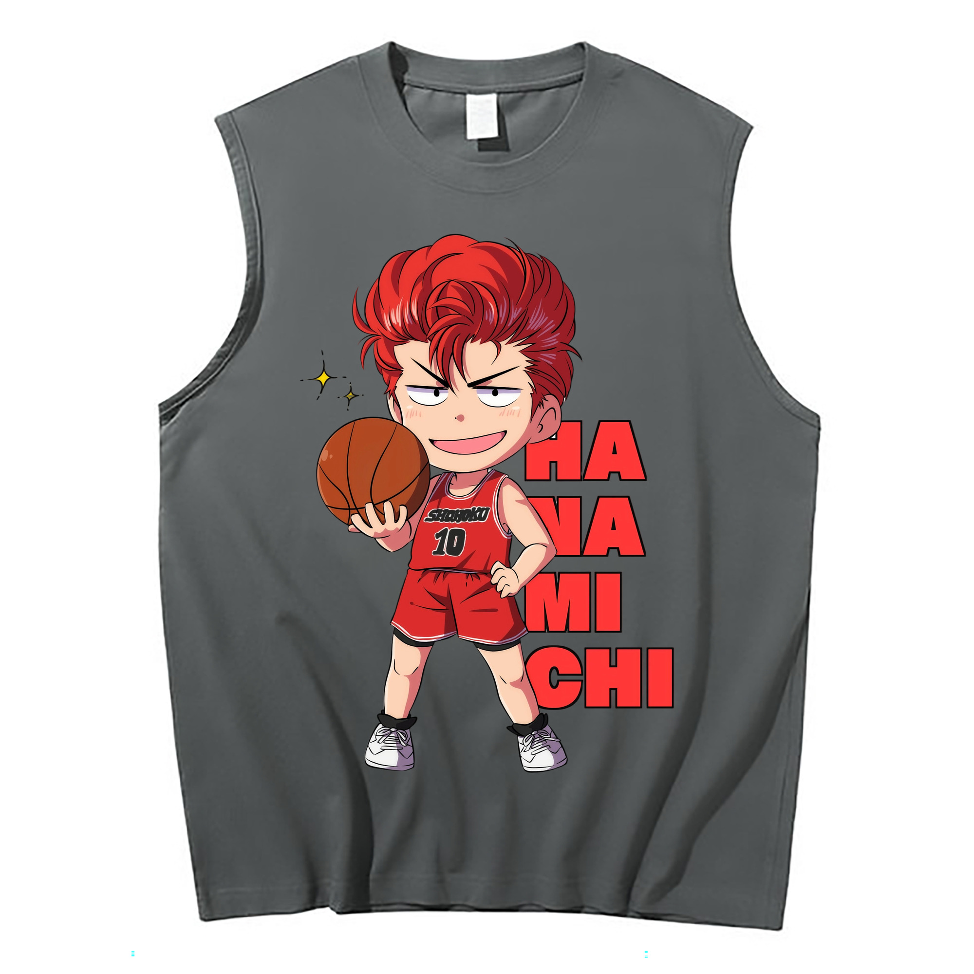 （画像用） SLAM DUNK／スラムダンク コットン100％タンクトップ（フロントプリント）